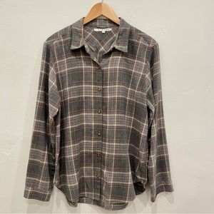 Xirena Plaid Button-Down Shirt